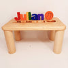 PERSONALIZED WOODEN BENCH