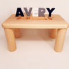 PERSONALIZED WOODEN BENCH