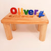 PERSONALIZED WOODEN BENCH