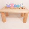 PERSONALIZED WOODEN BENCH